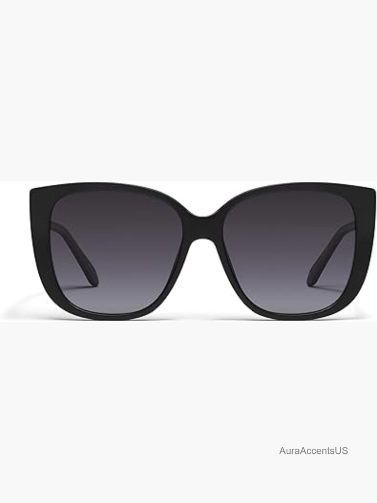 Oversized Cat Eye Sunglasses With Uv Polarized Lenses